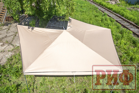 Маркиза автомобильная РИФ веерная 3,0х3,0 м (правая) Маркиза автомобильная РИФ веерная 3,0х3,0 м (правая)