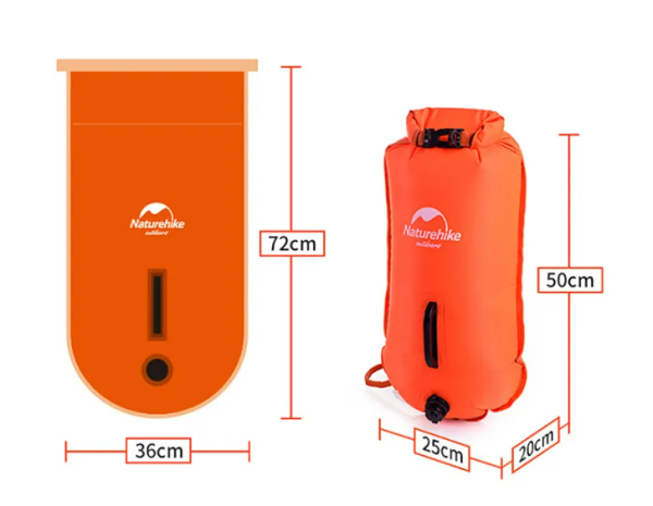1 Гермомешок Naturehike туристический 28 л. Оранжевый 1 Гермомешок Naturehike туристический 28 л. Оранжевый