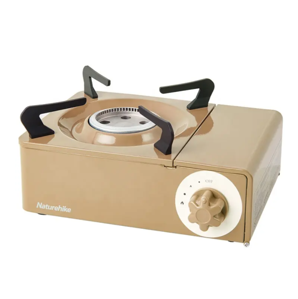 Плита газовая Naturehike 2 кВт, циклон, коричневая Плита газовая Naturehike 2 кВт, циклон, коричневая