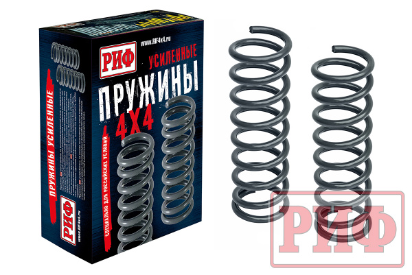 Пружины РИФ передние Toyota Land Cruiser 70/73/78 1990-1996 0-100 кг лифт 50 мм