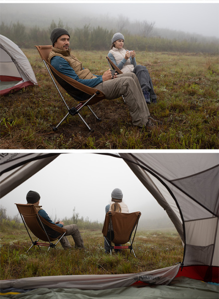 Кресло туристическое Naturehike Yamami YL02 складное, 44х46х103, до 120 кг, оранжевое
