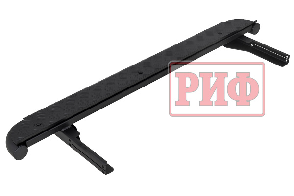 Пороги РИФ силовые ВАЗ Нива черные