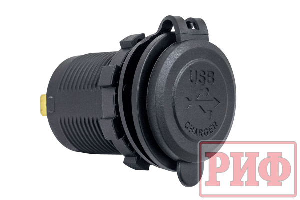 Розетка USB 2 QC 3.0  34x37х54 Розетка USB 2 QC 3.0  34x37х54