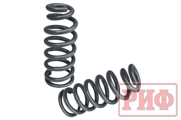 Пружины РИФ передние Mitsubishi L200 2005-2015/2015-2023/Pajero Sport II 2009-2015 0-30 кг лифт 30 мм