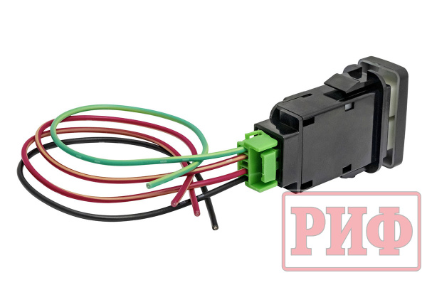 Кнопка ВКЛ/ВЫКЛ, белый, REAR LIGHTS TOYOTA 40x20 горизонтальная Кнопка ВКЛ/ВЫКЛ, белый, REAR LIGHTS TOYOTA 40x20 горизонтальная