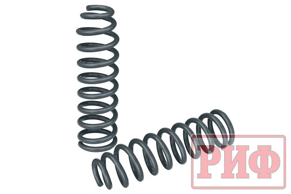 Пружины РИФ передние усиленные SsangYong Rexton 1, 2, XVT, Kyron лифт 30 мм +50 кг Пружины РИФ передние усиленные SsangYong Rexton 1, 2, XVT, Kyron лифт 30 мм +50 кг