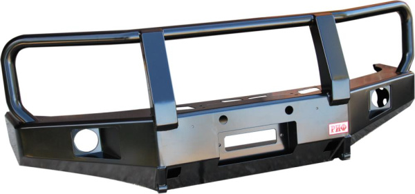 Бампер РИФ передний NIssan Navara D40 с доп. фарами Бампер РИФ передний NIssan Navara D40 с доп. фарами