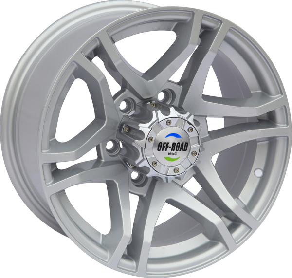 Диск литой серебристый 6x139,7 8xR16 d110 ET+13